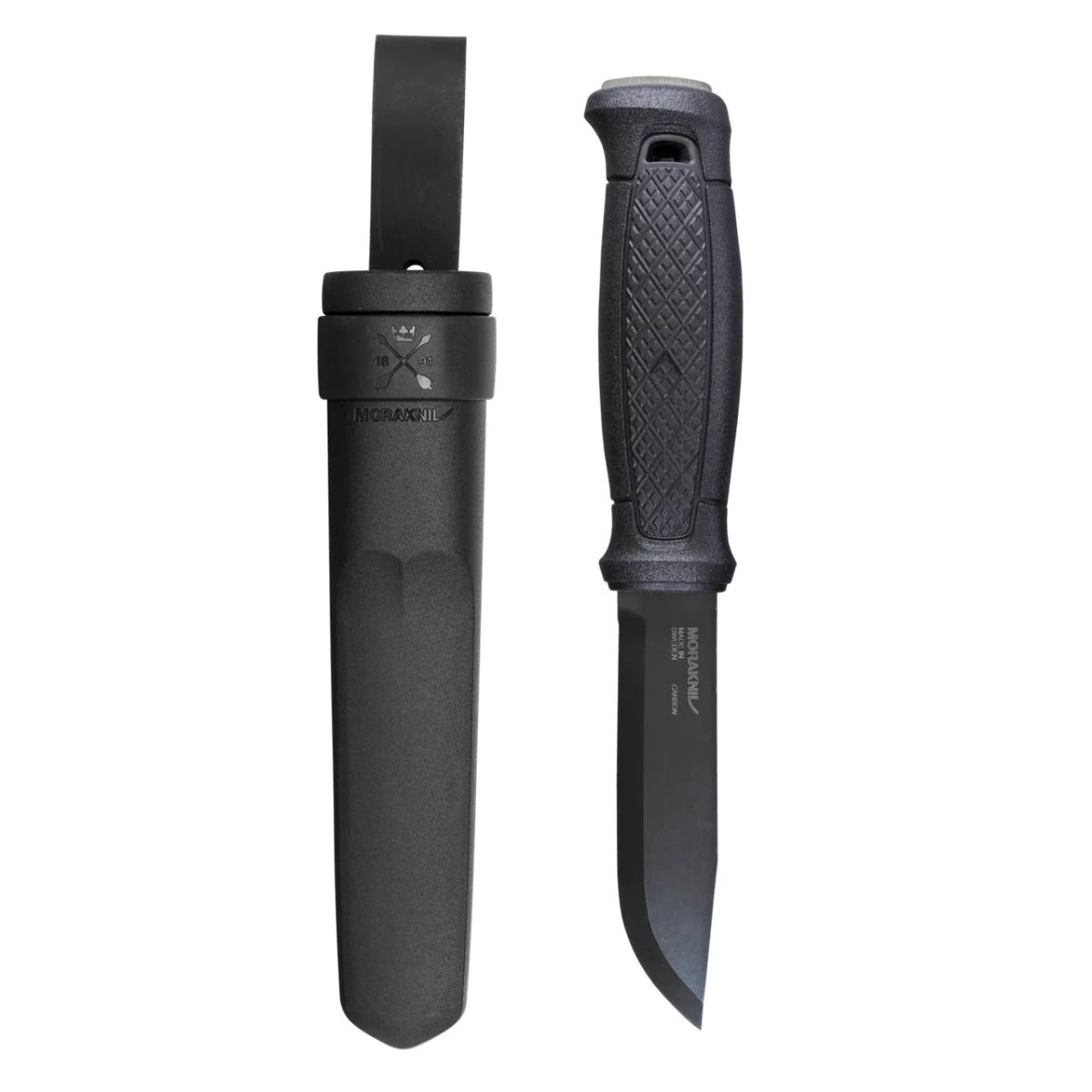 Morakniv Garberg BlackBlade (C) Carbon Steel Bushcraft Knife
