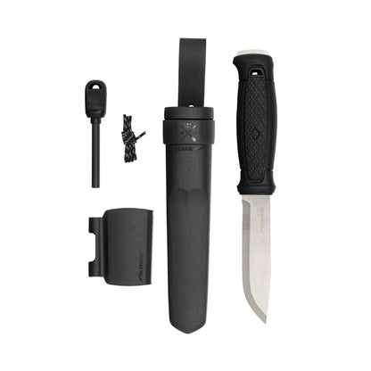 Morakniv Garberg (S) Stainless Steel Knife with Survival Kit