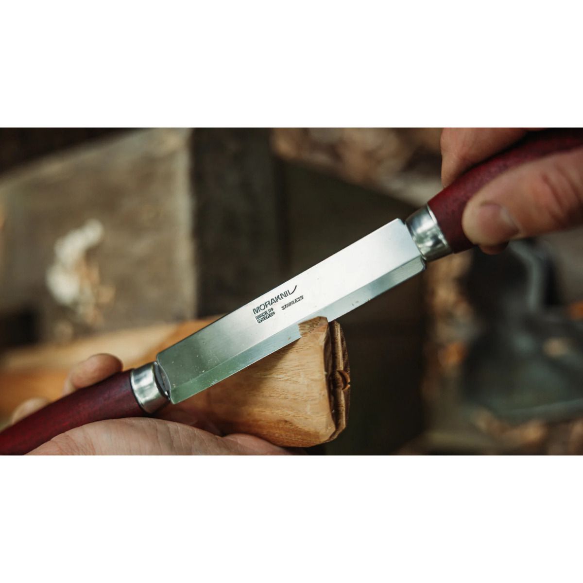 Morakniv Classic Wood Splitting Knife (S) – Red Birch