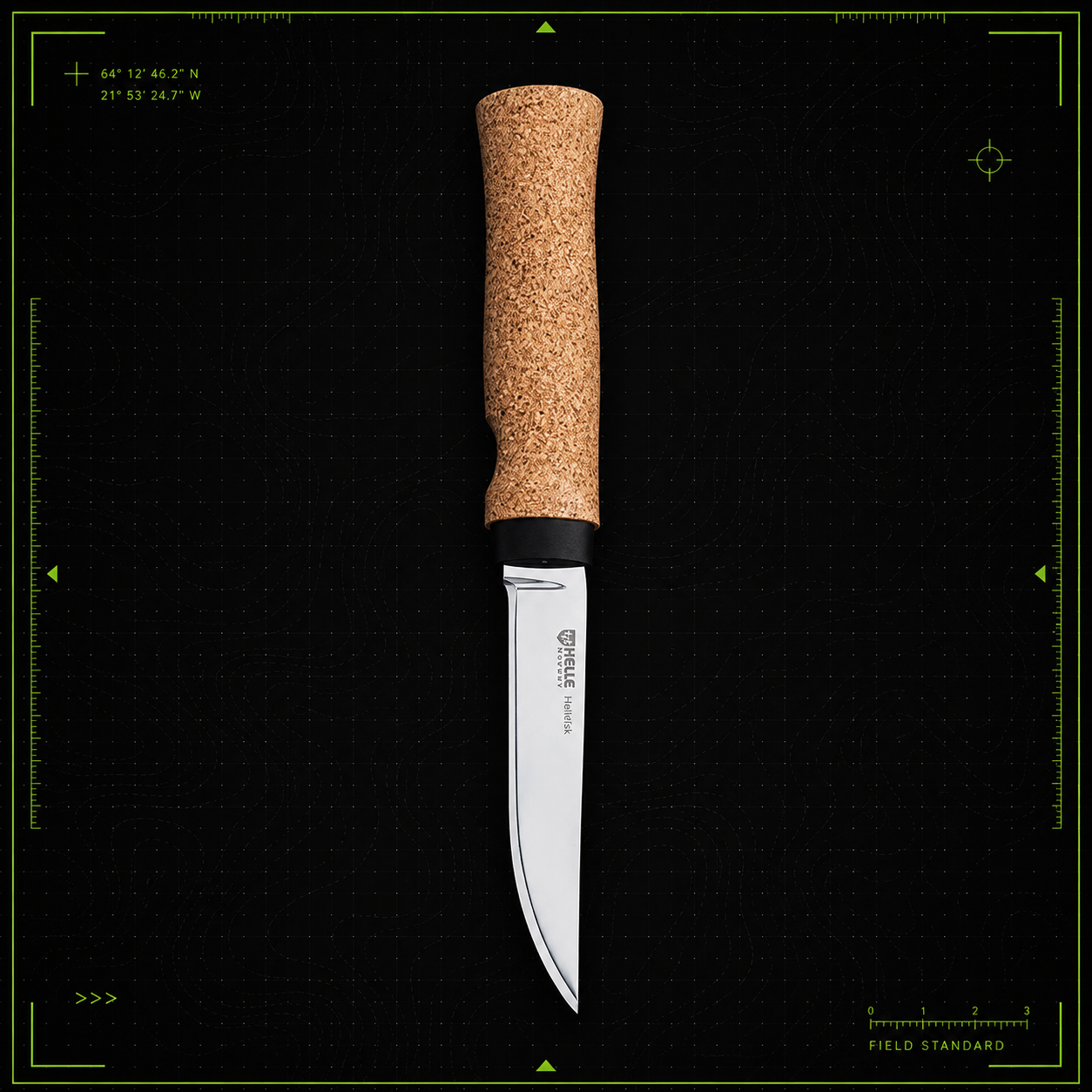 Helle Hellefisk Floating Fishing Knife