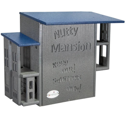 The "Poly-Summit" Nutty Mansion | Multi-Tiered Dual-Chamber Squirrel Habitat | JCS Wildlife