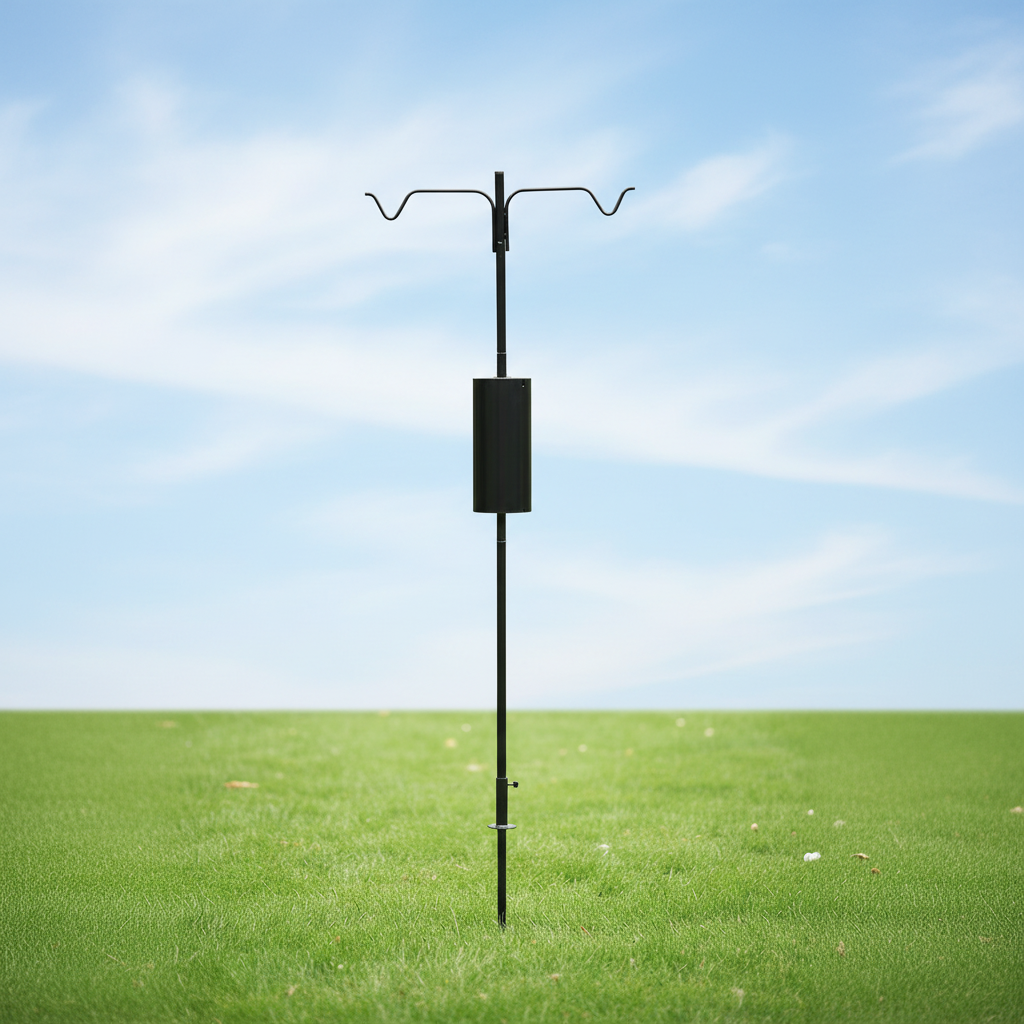 The 'Lunch Menu' Squirrel-Proof Feeder Pole Set