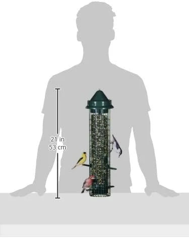 The "Dual-Horizon" Squirrel-Buster Bird Feeder Defilade | 2-Pack Coordinated Exclusion Set | Brome