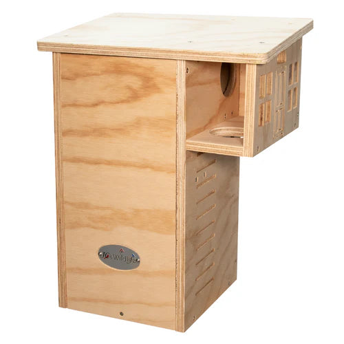 The "Apex Arbor" Sentry | Baffle-Protected Squirrel Nesting Box | JCS Wildlife