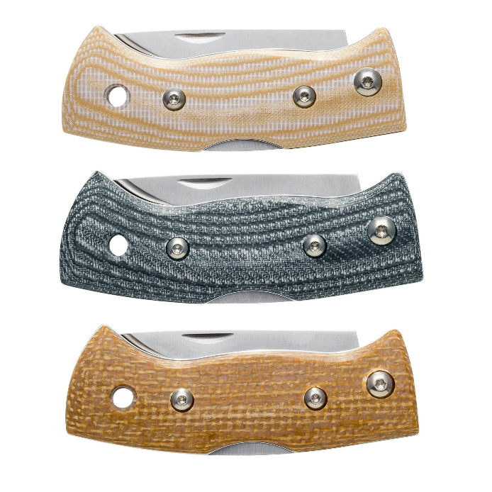 Helle Berget Micarta Lock-Back Folding Knife