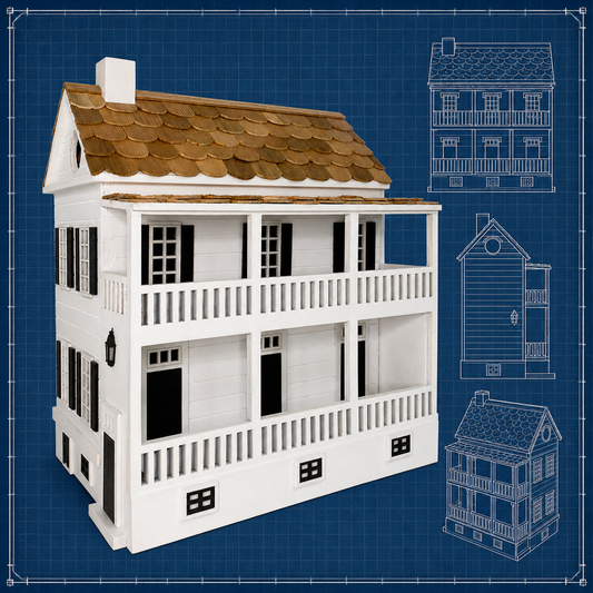 The “Riverbend Manor” Estate Bird House
