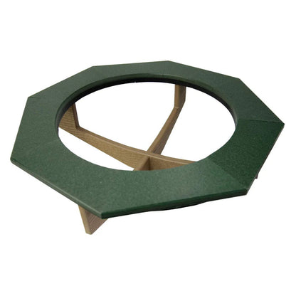 The 'Aqua-gon' Pedestal Bird Bath | 33-Inch Poly Bird Waterer