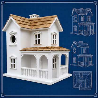 The “Irish Hills Homestead” Farmhouse Bird House