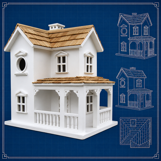 The “Irish Hills Homestead” Farmhouse Bird House