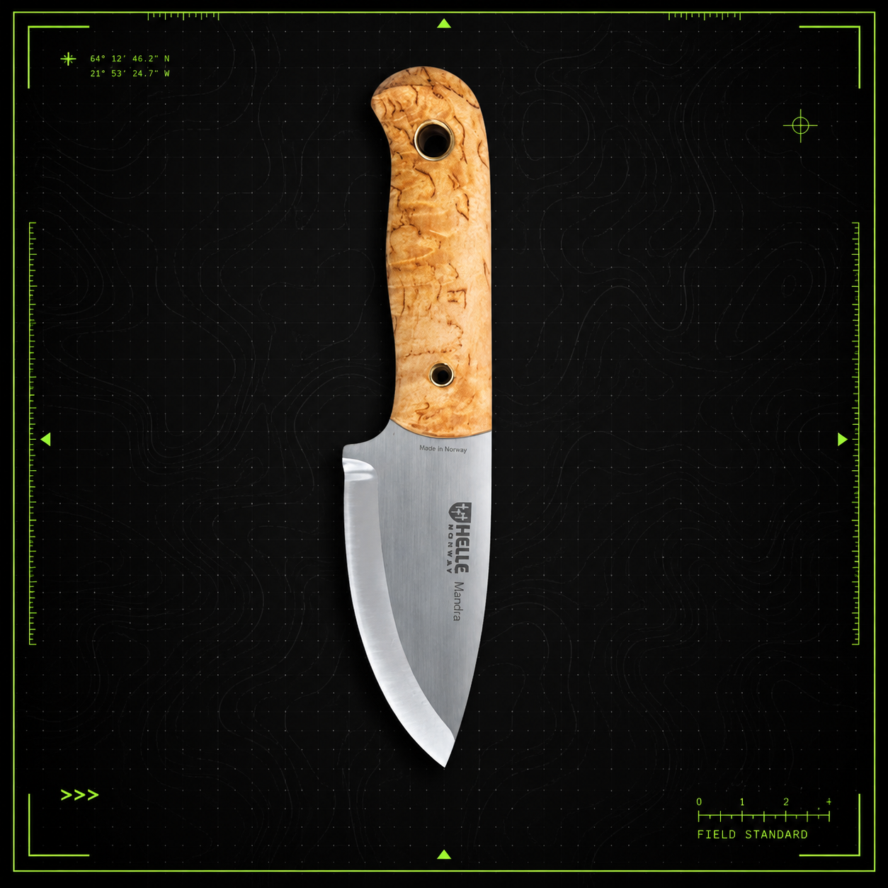 Helle Mândra Les Stroud Fixed-Blade Knife