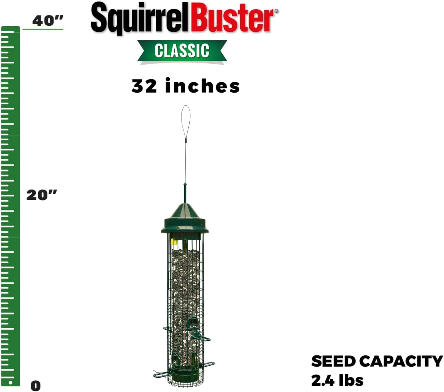 The "Dual-Horizon" Squirrel-Buster Bird Feeder Defilade | 2-Pack Coordinated Exclusion Set | Brome
