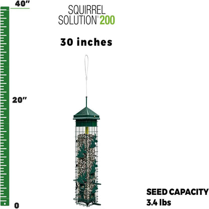 The 'Leaf it Be!' Squirrel-Proof Tube Feeder