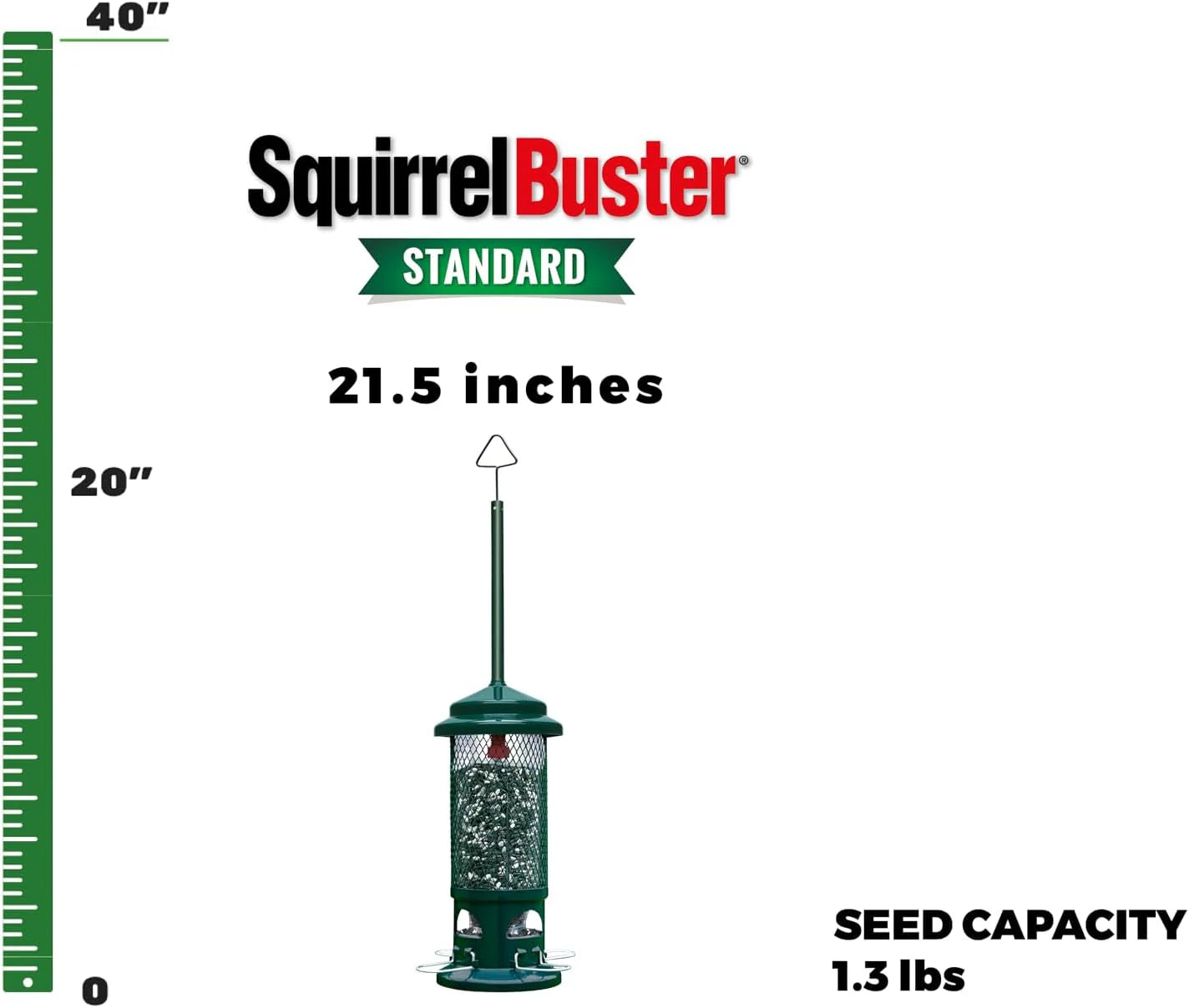 The "Sentry-Standard" Subdivision Squirrel-Proof Bird Feeder | 4-Pack Coordinated Exclusion Set | Brome