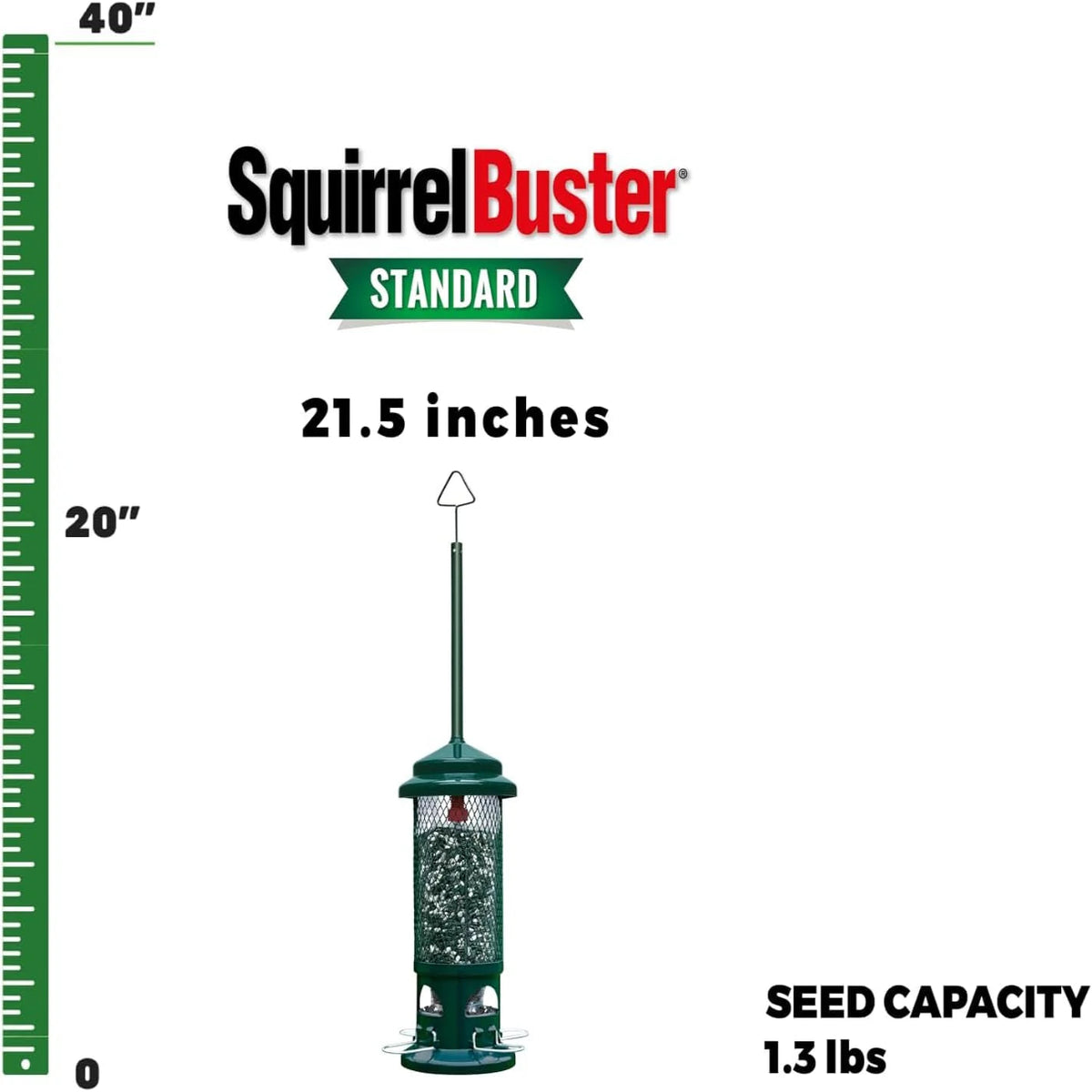 The 'Griplock' Squirrel-Proof Tube Feeder