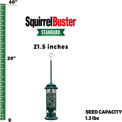 The 'Griplock' Squirrel-Proof Tube Feeder