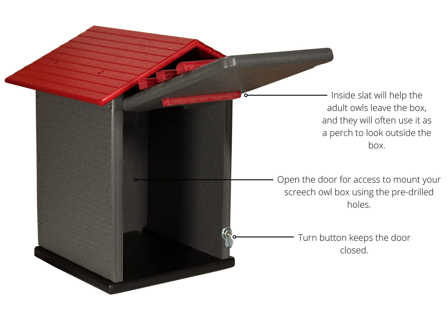 The "Skyward Guardian" Owl House & Kestrel Box | Poly Nesting Box | JCS Wildlife
