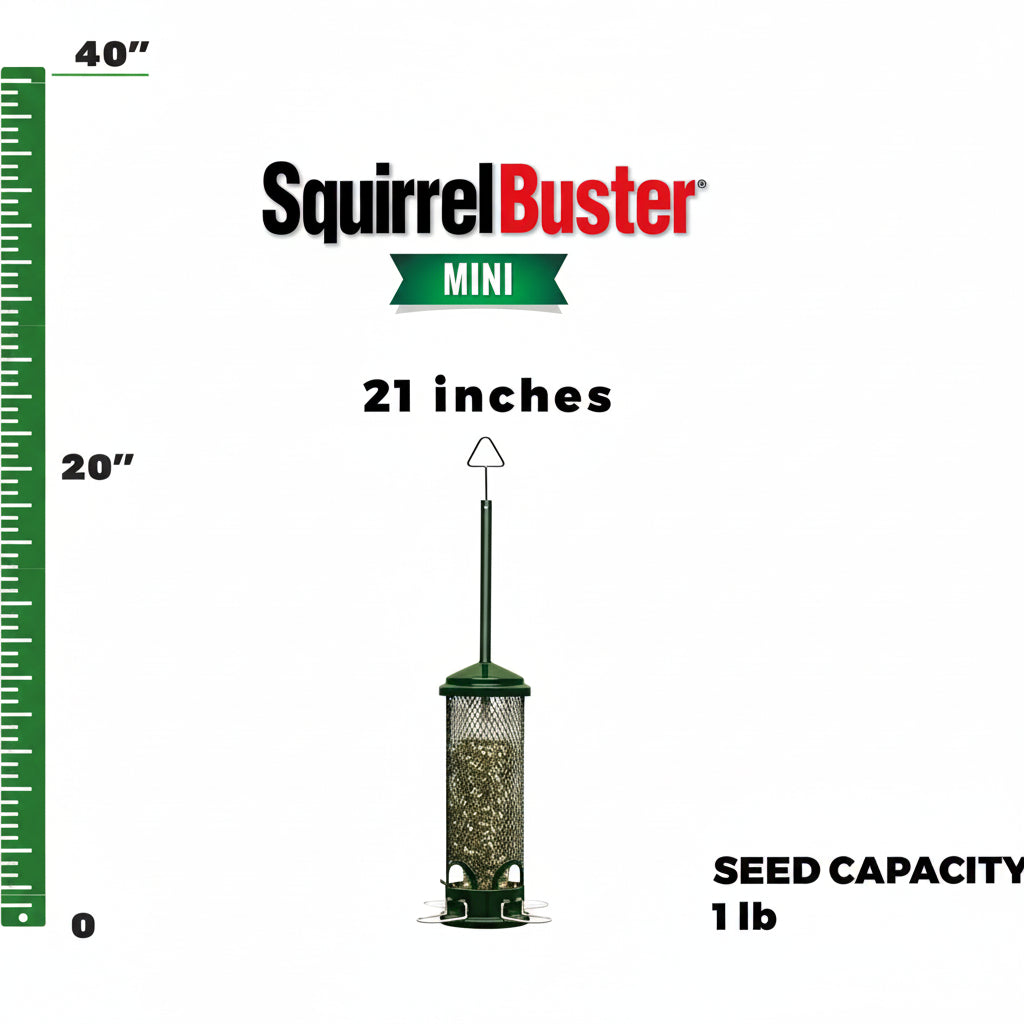 The 'Pocket Guard' Squirrel-Proof Tube Feeder