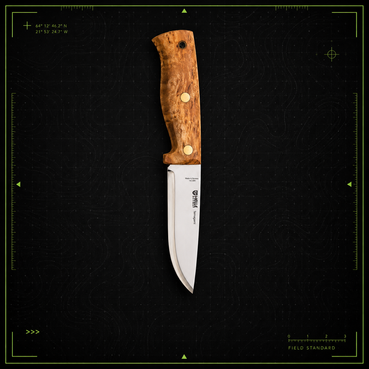 Helle Temagami Bushcraft Knife