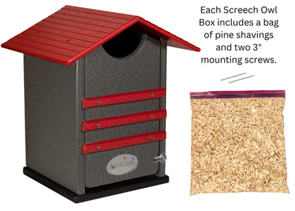The "Skyward Guardian" Owl House & Kestrel Box | Poly Nesting Box | JCS Wildlife