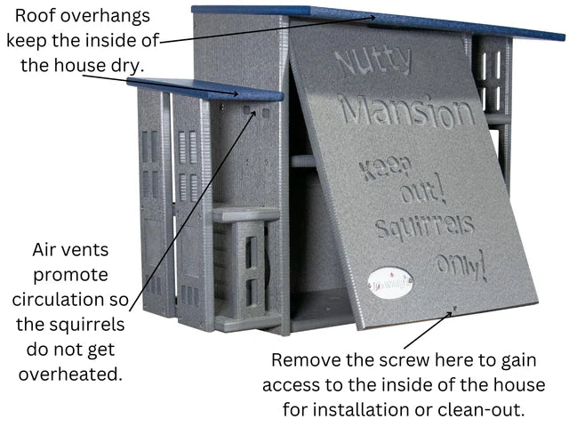 The "Poly-Summit" Nutty Mansion | Multi-Tiered Dual-Chamber Squirrel Habitat | JCS Wildlife
