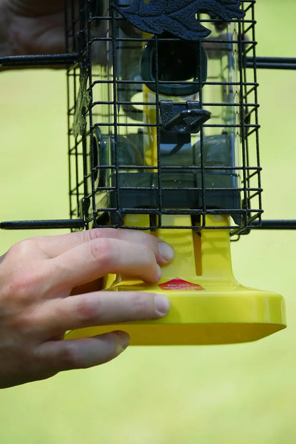 The 'Leaf it Be!' Squirrel-Proof Tube Feeder