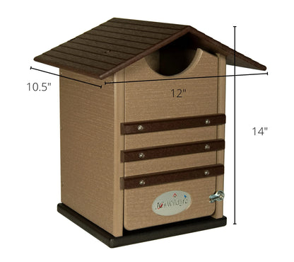 The "Skyward Guardian" Owl House & Kestrel Box | Poly Nesting Box | JCS Wildlife