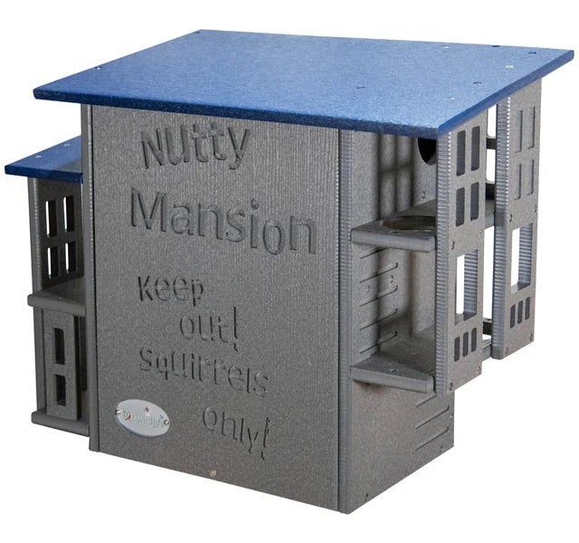 The "Poly-Summit" Nutty Mansion | Multi-Tiered Dual-Chamber Squirrel Habitat | JCS Wildlife
