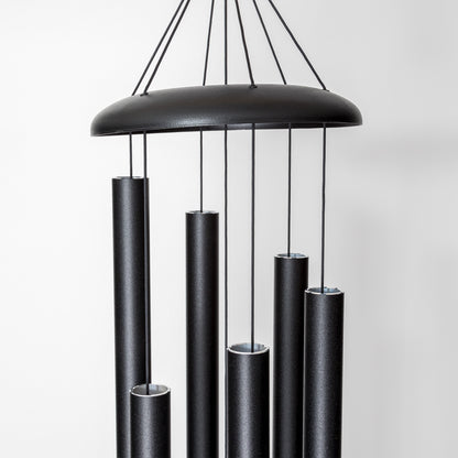 The 'Harmonic Choir' 74" High-Clarity Corinthian Bells | 6-Foot Steel Wind Chime