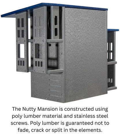 The "Poly-Summit" Nutty Mansion | Multi-Tiered Dual-Chamber Squirrel Habitat | JCS Wildlife