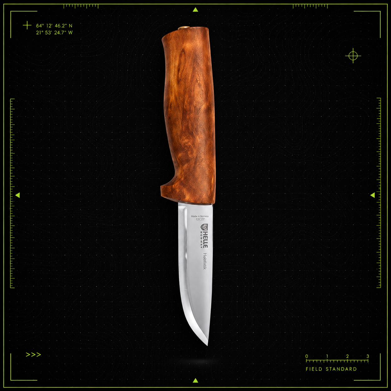 Helle Fossekallen 12C27 Outdoor Knife