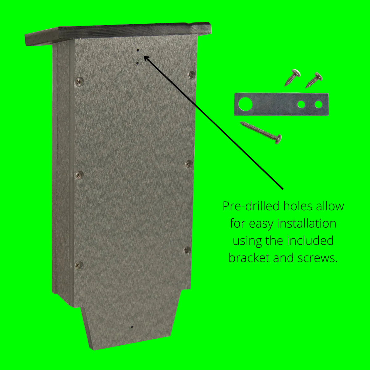 The 'Recon-20' Bat Box | JCS Wildlife Mini Recycled Poly Single Chamber Habitat