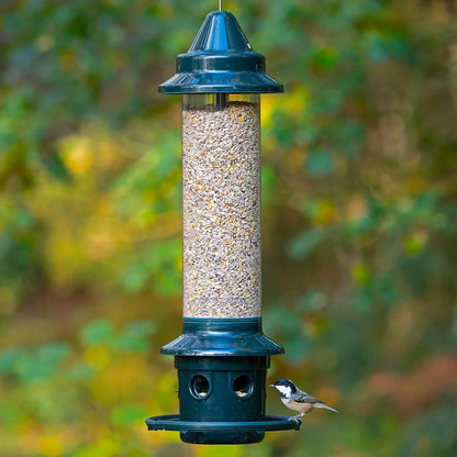 The 'Cardinal Vault' Squirrel-Proof Bird Feeder