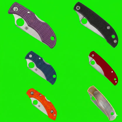 The 'Entomologist's Collection' | Spyderco Six-Piece Complete Insect Pocket Knife Set