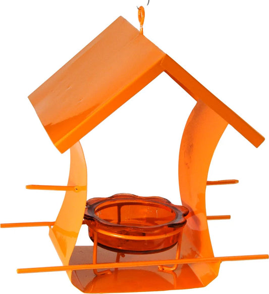 The Oriole Citrus Sanctuary Feeder | Tri-Modal Steel Feeding 6-Station | Woodlink