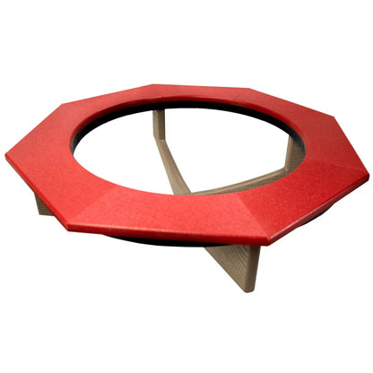 The 'Aqua-gon' Pedestal Bird Bath | 33-Inch Poly Bird Waterer
