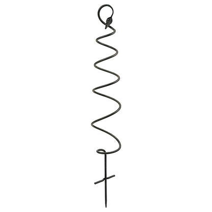 The 'Twist & Sprout' Spiral Garden Trellis | Achla Designs Black Wrought Iron Spiral Trellis Set of 3