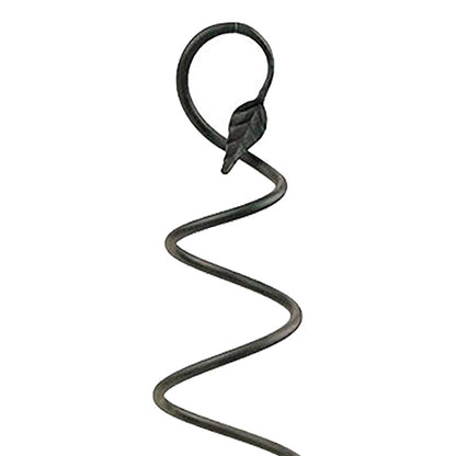The 'Twist & Sprout' Spiral Garden Trellis | Achla Designs Black Wrought Iron Spiral Trellis Set of 3