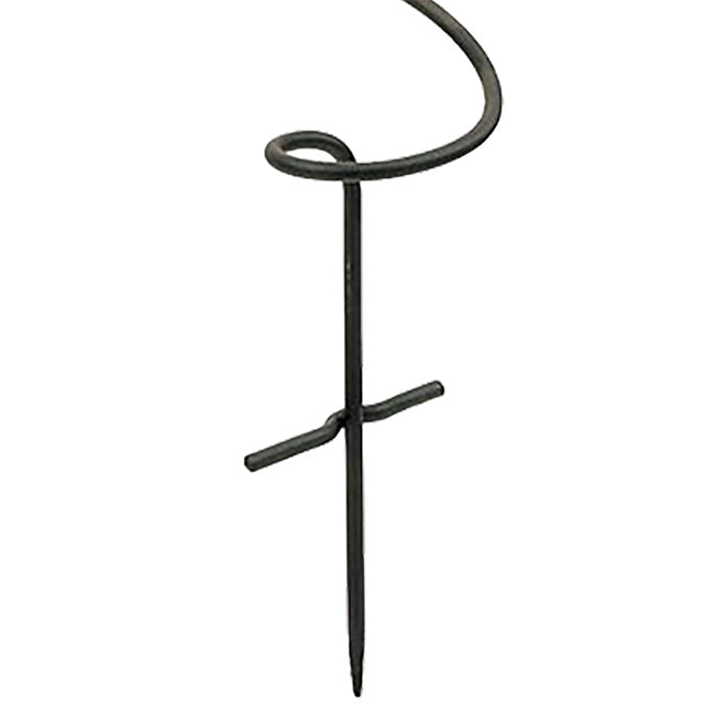 The 'Twist & Sprout' Spiral Garden Trellis | Achla Designs Black Wrought Iron Spiral Trellis Set of 3