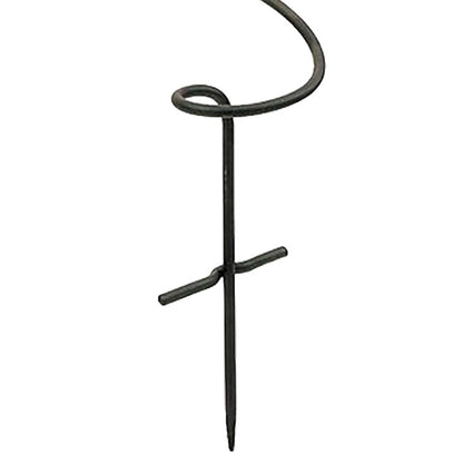 The 'Twist & Sprout' Spiral Garden Trellis | Achla Designs Black Wrought Iron Spiral Trellis Set of 3
