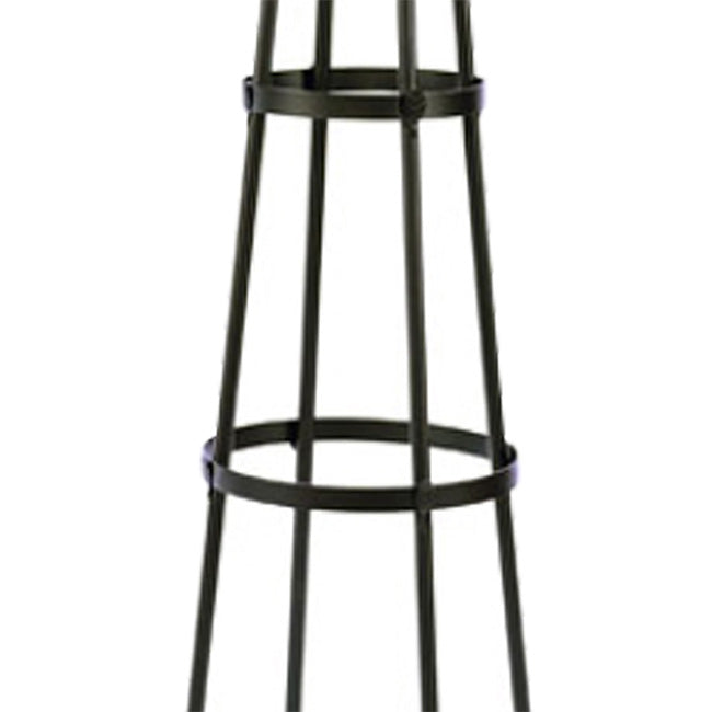 The 'Spire & Climb' Garden Obelisk | Achla Designs Graphite Metal Trellis