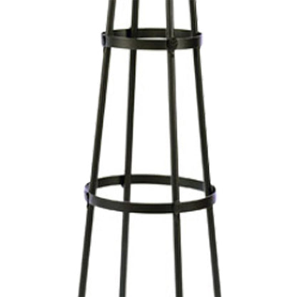 The 'Spire & Climb' Garden Obelisk | Achla Designs Graphite Metal Trellis