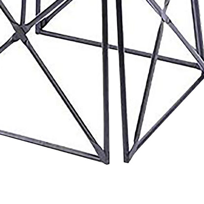 The 'Iron Spire' Lattice Obelisk | Achla Designs Graphite Wrought Iron Garden Trellis