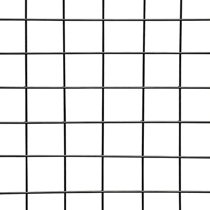 The 'Grow Grid' Narrow Screen Trellis | American GardenWorks 64.25" Matte Black Steel Garden Trellis