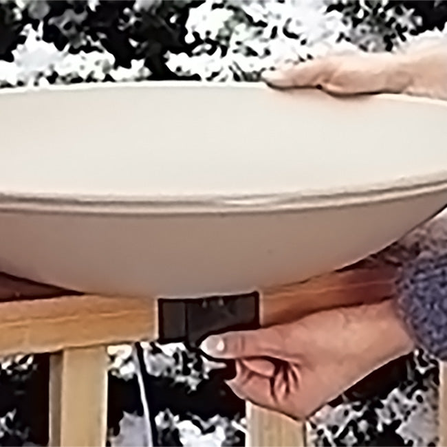 The 'Ironclad' Heated Atmospheric Station | All-Season Avian Hydration System