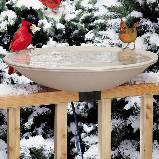The 'Ironclad' Heated Atmospheric Station | All-Season Avian Hydration System