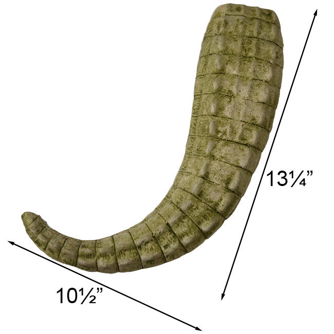 The 'Bayou Baron' Garden Gator Statue | Athens Stonecasting Moss Green Concrete Alligator Statue Set of 3