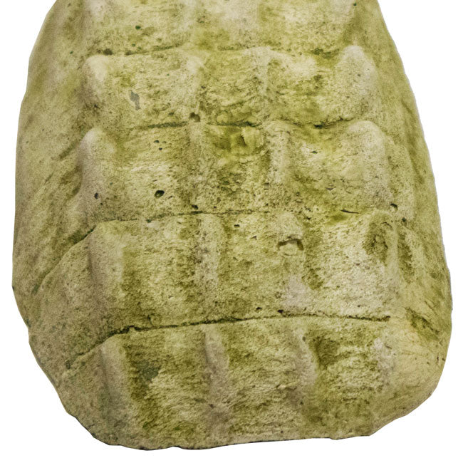 The 'Bayou Baron' Garden Gator Statue | Athens Stonecasting Moss Green Concrete Alligator Statue Set of 3