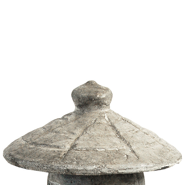 The 'Tiny Temple' Garden Pagoda Statue | Athens Stonecasting Pre-Aged Concrete Garden Pagoda