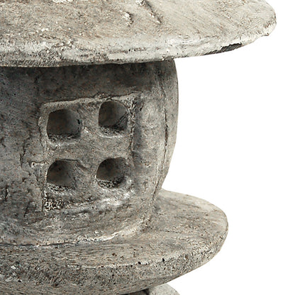 The 'Tiny Temple' Garden Pagoda Statue | Athens Stonecasting Pre-Aged Concrete Garden Pagoda
