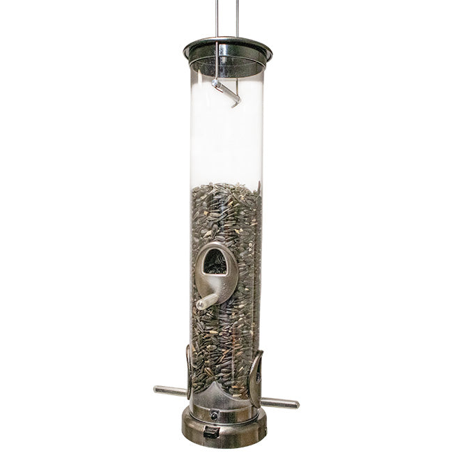 The "Nickel Nurturer" Tube Bird Feeder Curated Set
